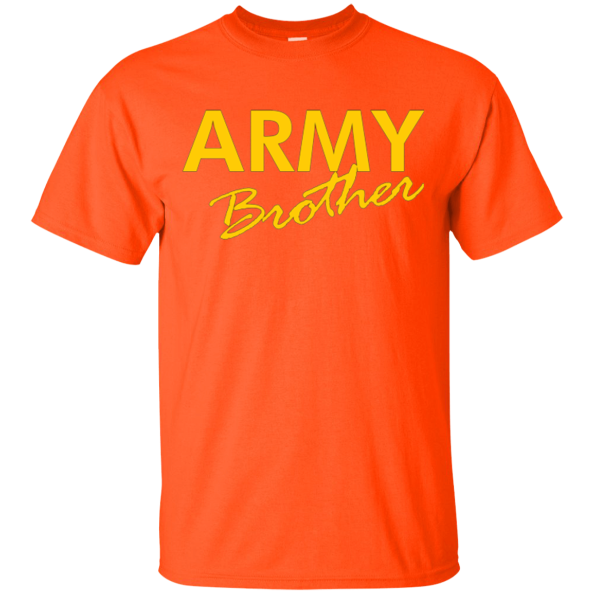 Army Brother Shirt Proud Soldier Family Tee
