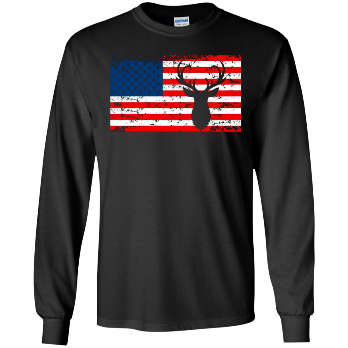 American Flag Hunting Games Clothes T-Shirt