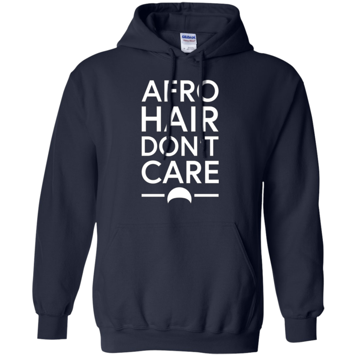 Afro Hair Don't Care Funny T-Shirt