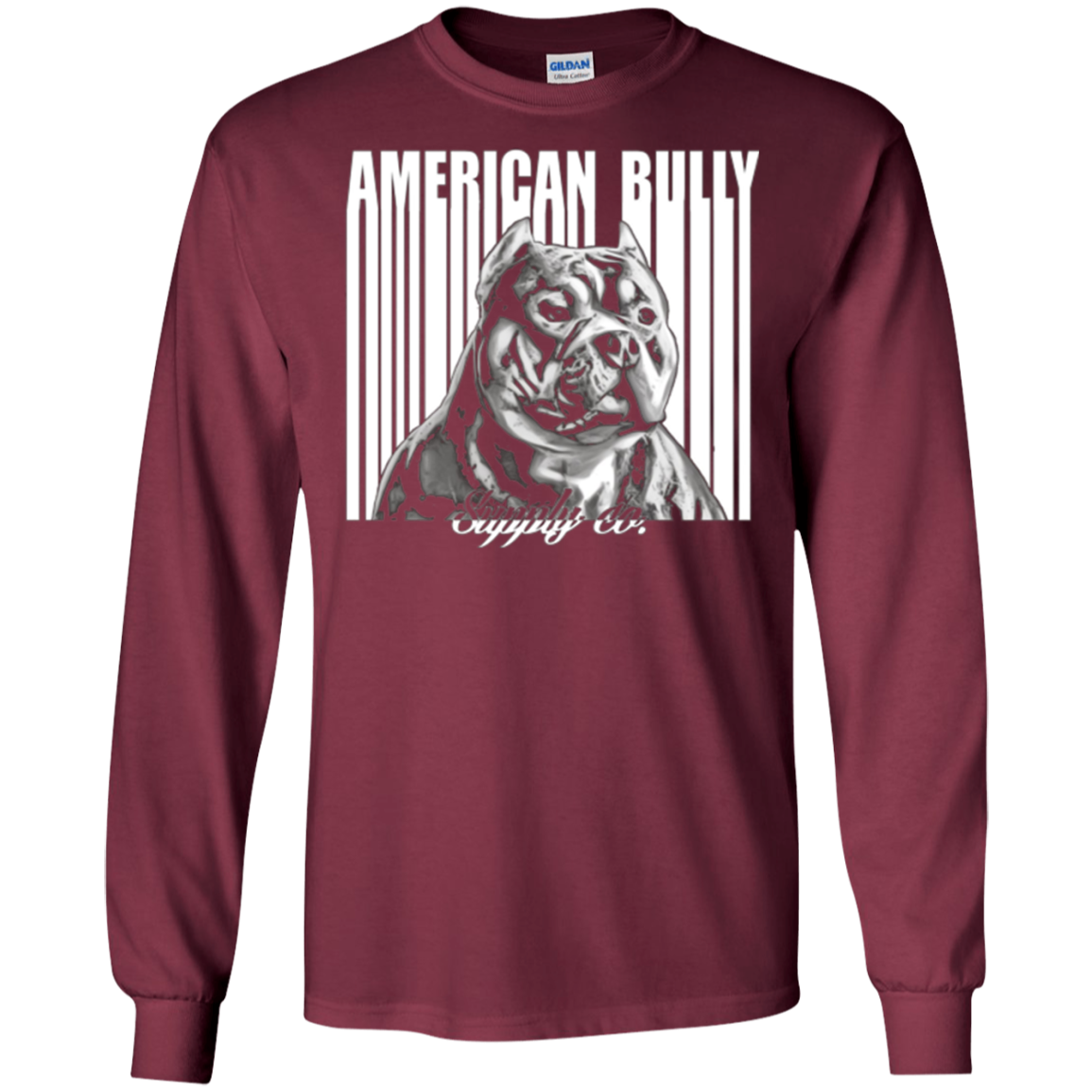 American Bully Lucky Luciano Barcode Pit Bull shirt