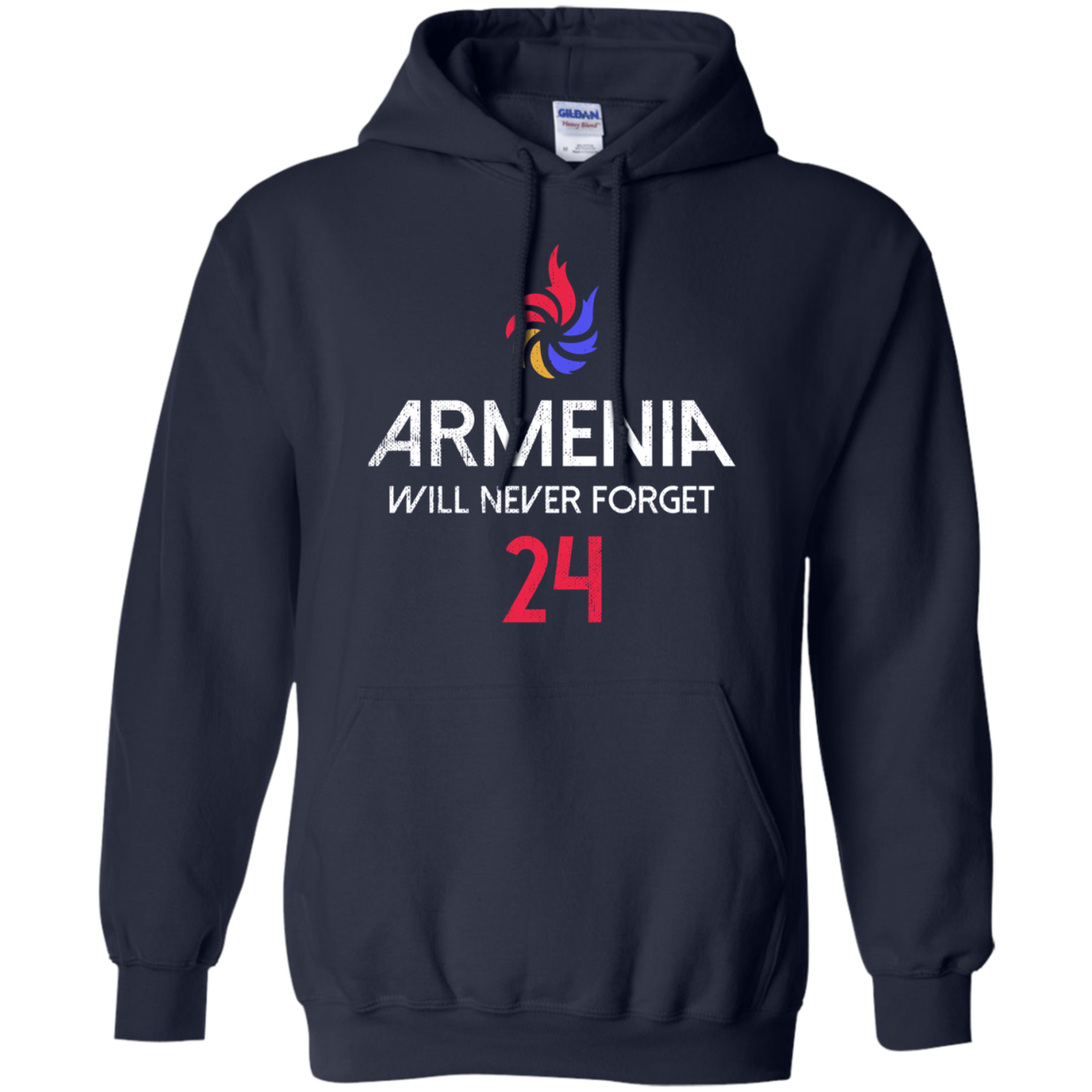 Armenia Will Never Forget T-shirt for to show Armenian Pride
