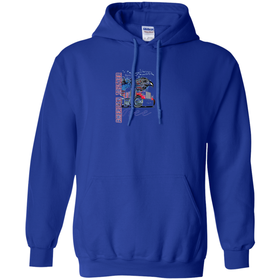 American TruckerT Shirt Truck Driver Patriotic TShirt