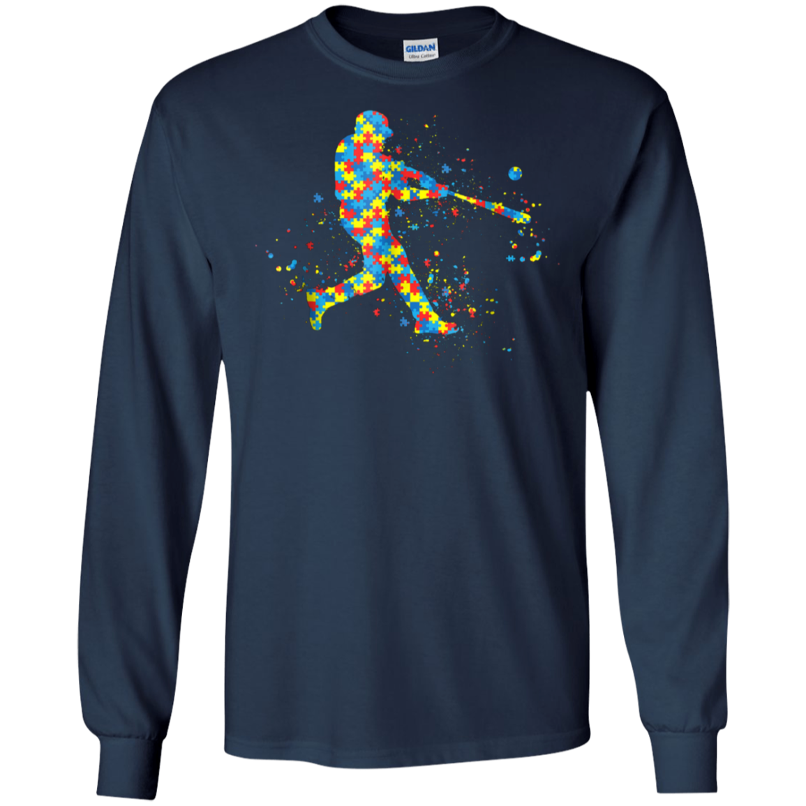 Autism Awareness Dream Baseball Player Tshirt