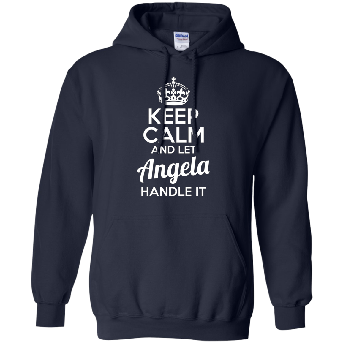 Angela T-Shirt Keep Calm and Let Angela Handle It