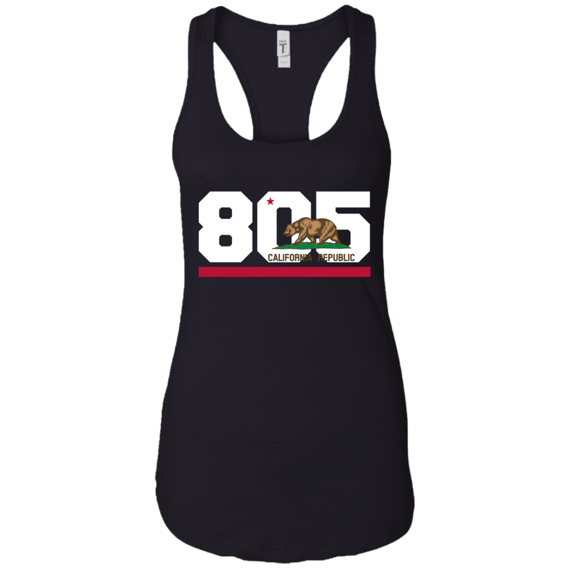 Area Code 805 shirt - Santa Barbara California tshirt