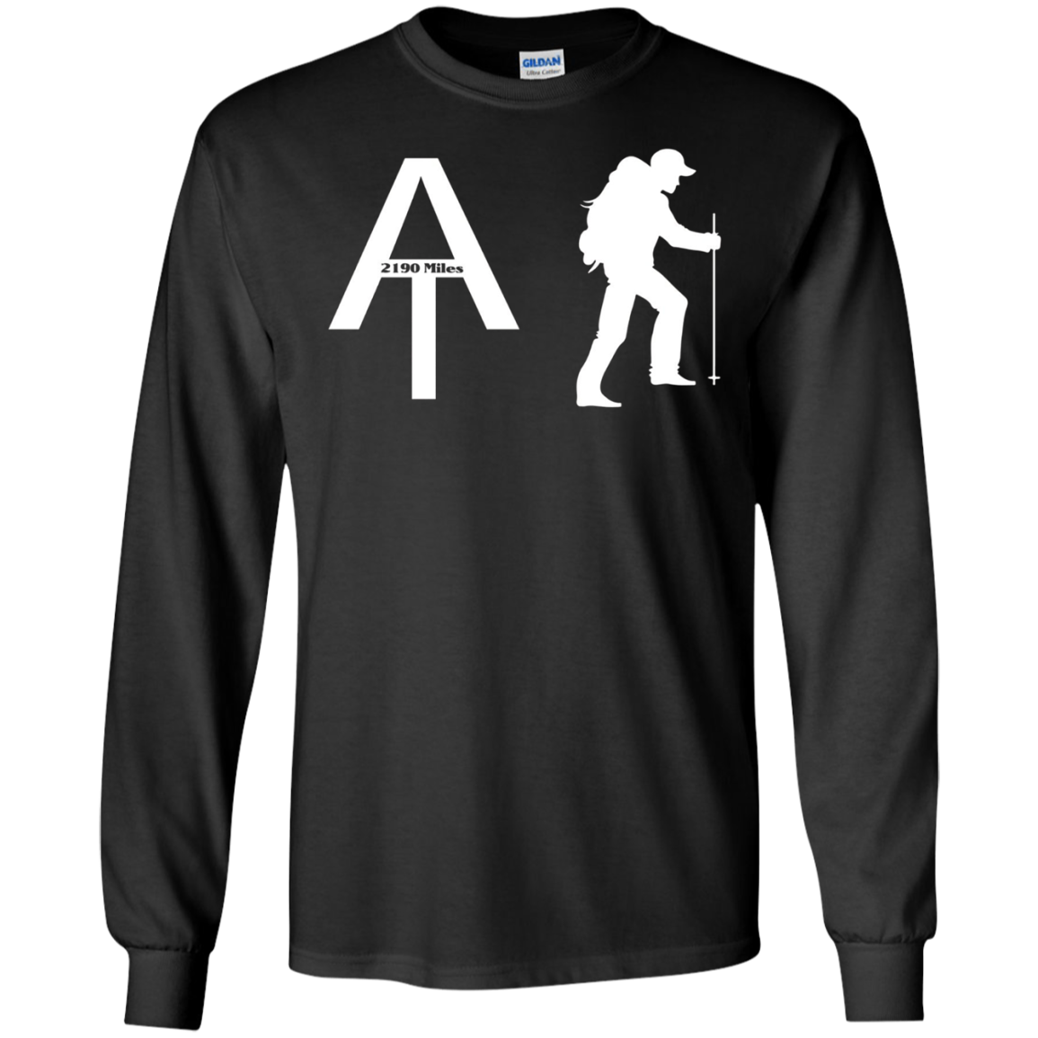 Appalachian Trail Hiker 2190 Miles T-Shirt