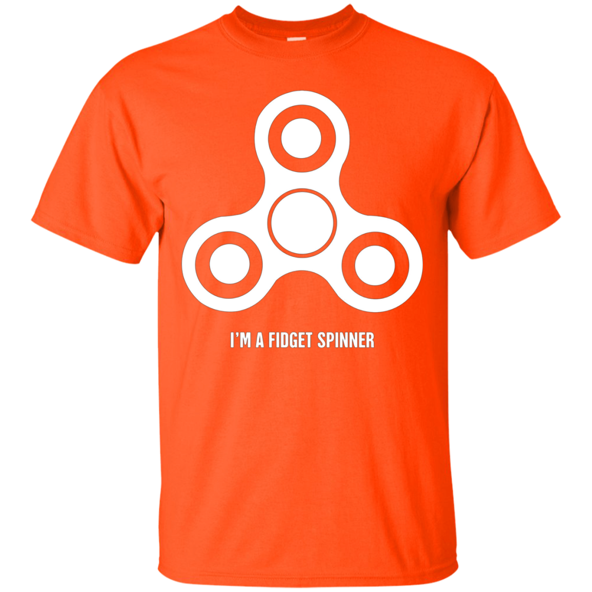 "I'm A Fidget Spinner" Lazy Halloween Costume T-Shirt