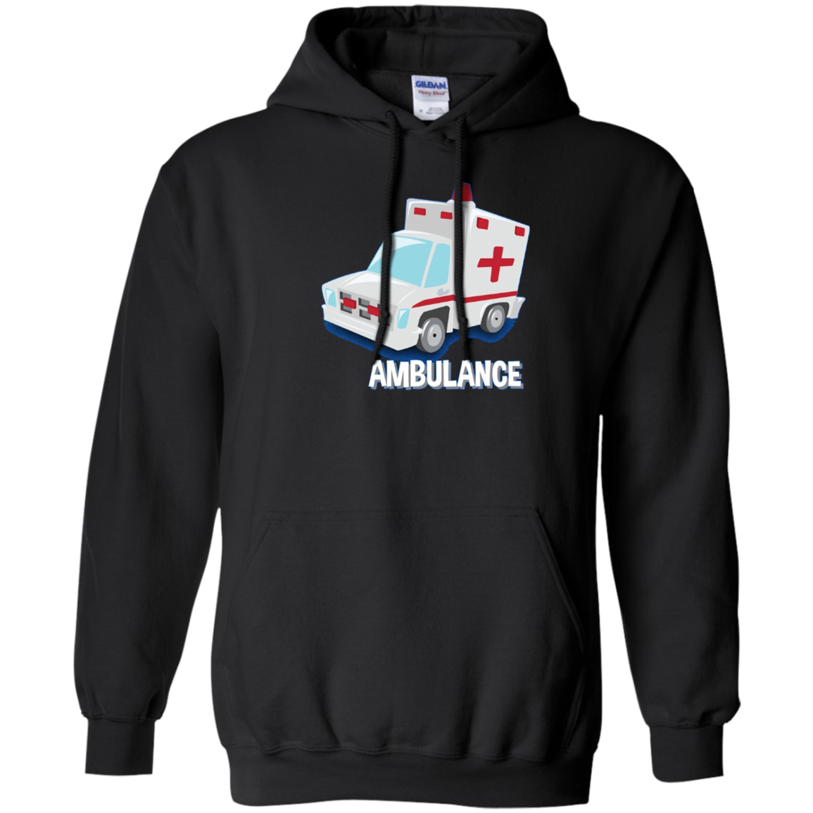 Ambulance Emergency Medical Truck Adults Kids Toddlers Shirt