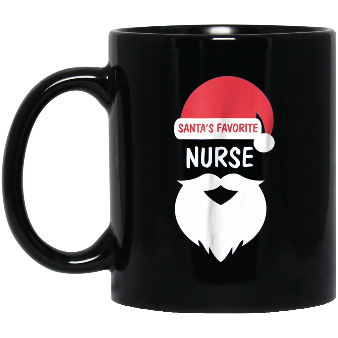 Santa's Favorite Nurse | Funny Christmas Nursing T-Shirt