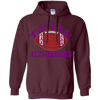 Image of Alzheimer Awareness Purple Ribbon T Shirt For Football Fans