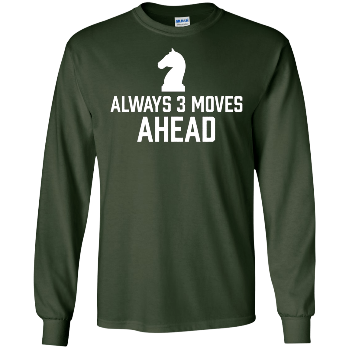 Always 3 Moves Ahead - Funny Chess Club Player Humor T-Shirt
