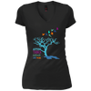 Image of Chemises autisme - Ruban de sensibilisation à l’autisme T-shirts Maman/ Papa / Kid