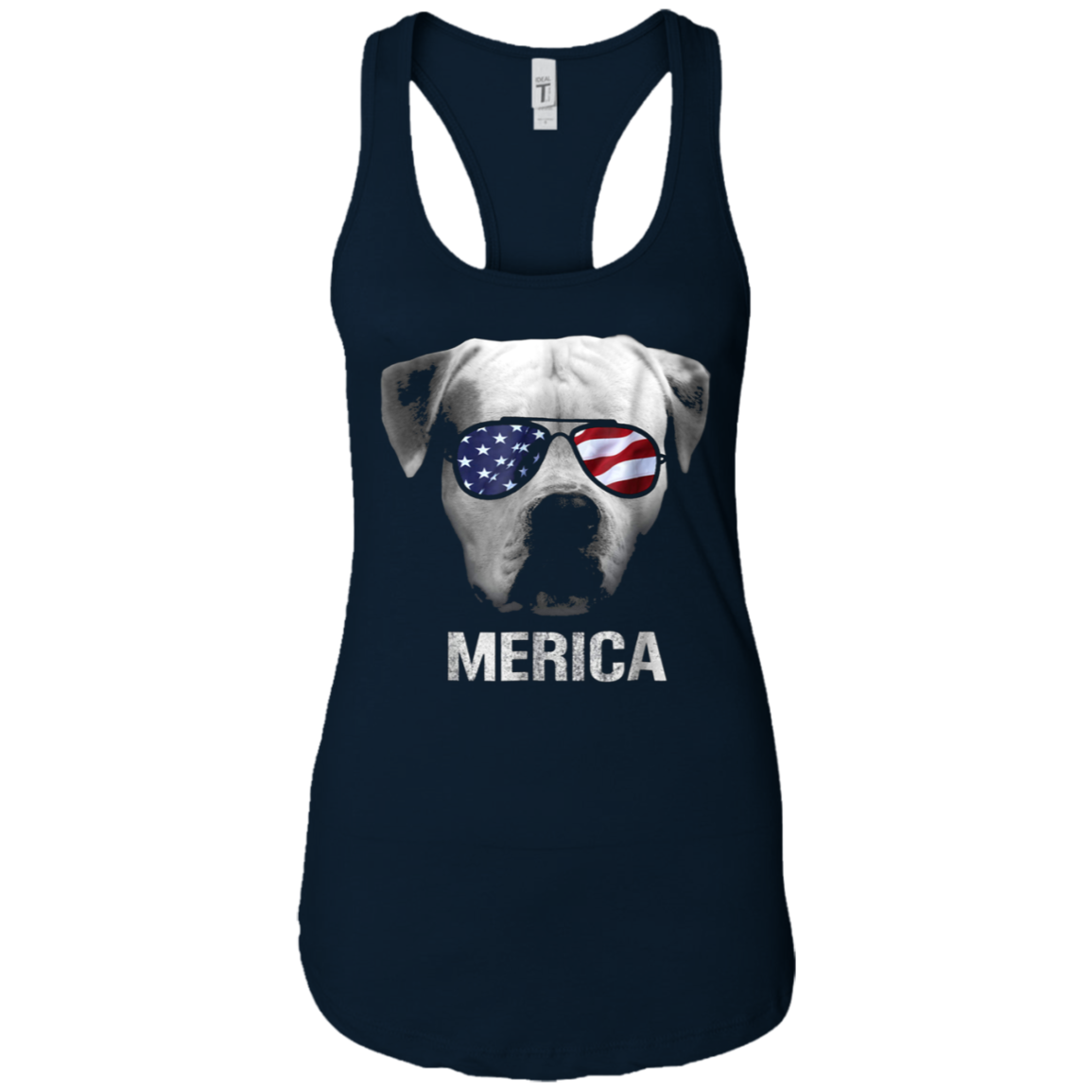 American Bulldog Merica t-shirt - Patriot Patriotic