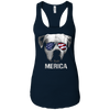 Image of American Bulldog Merica t-shirt - Patriot Patriotic