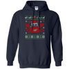 Image of Santa Claws Festive Crab Ugly Christmas Sweater T-Shirt