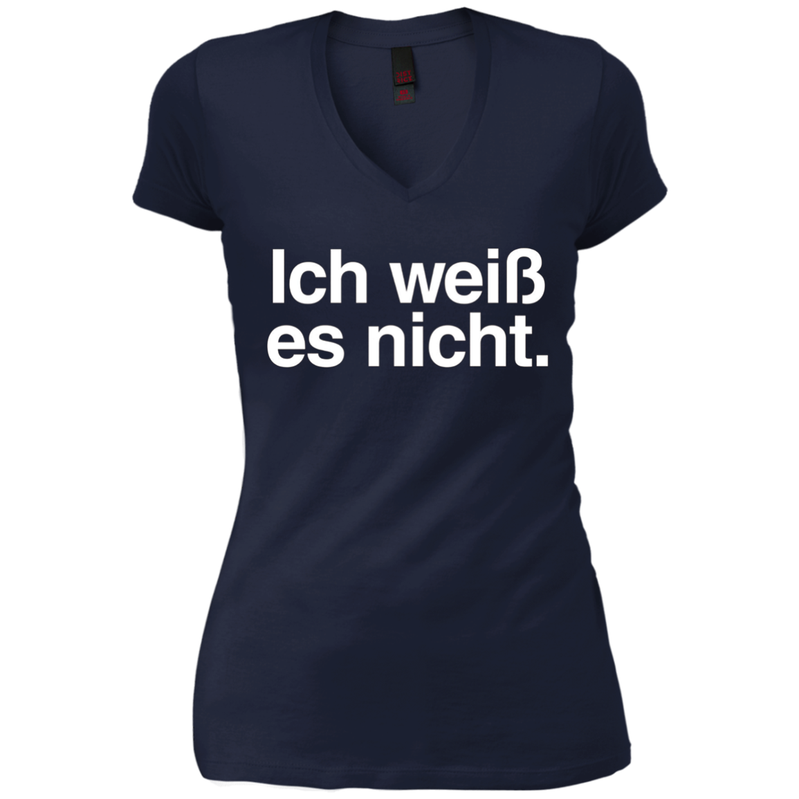"Ich Weiss Es Nicht" Funny German Teacher Student Shirt
