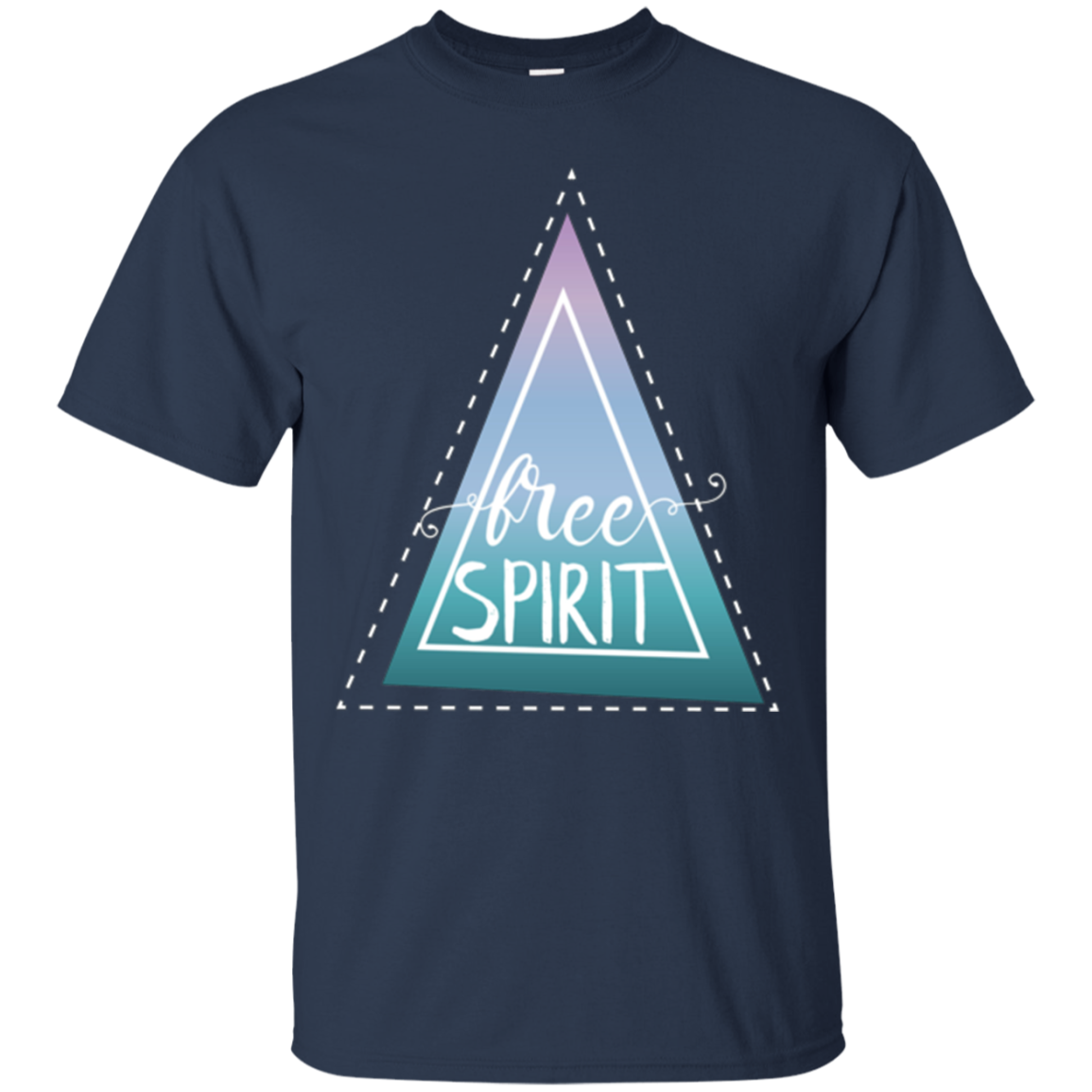 Chemise d'esprit libre de conception graphique attrayante