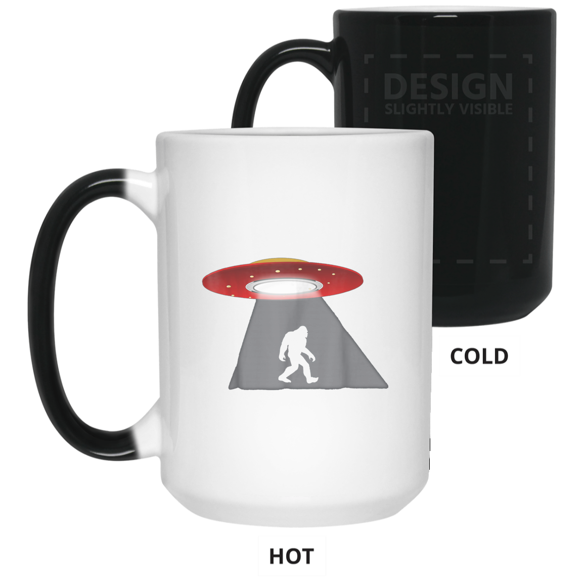 Alien Big Foot Abduction Funny Gift Idea Shirt