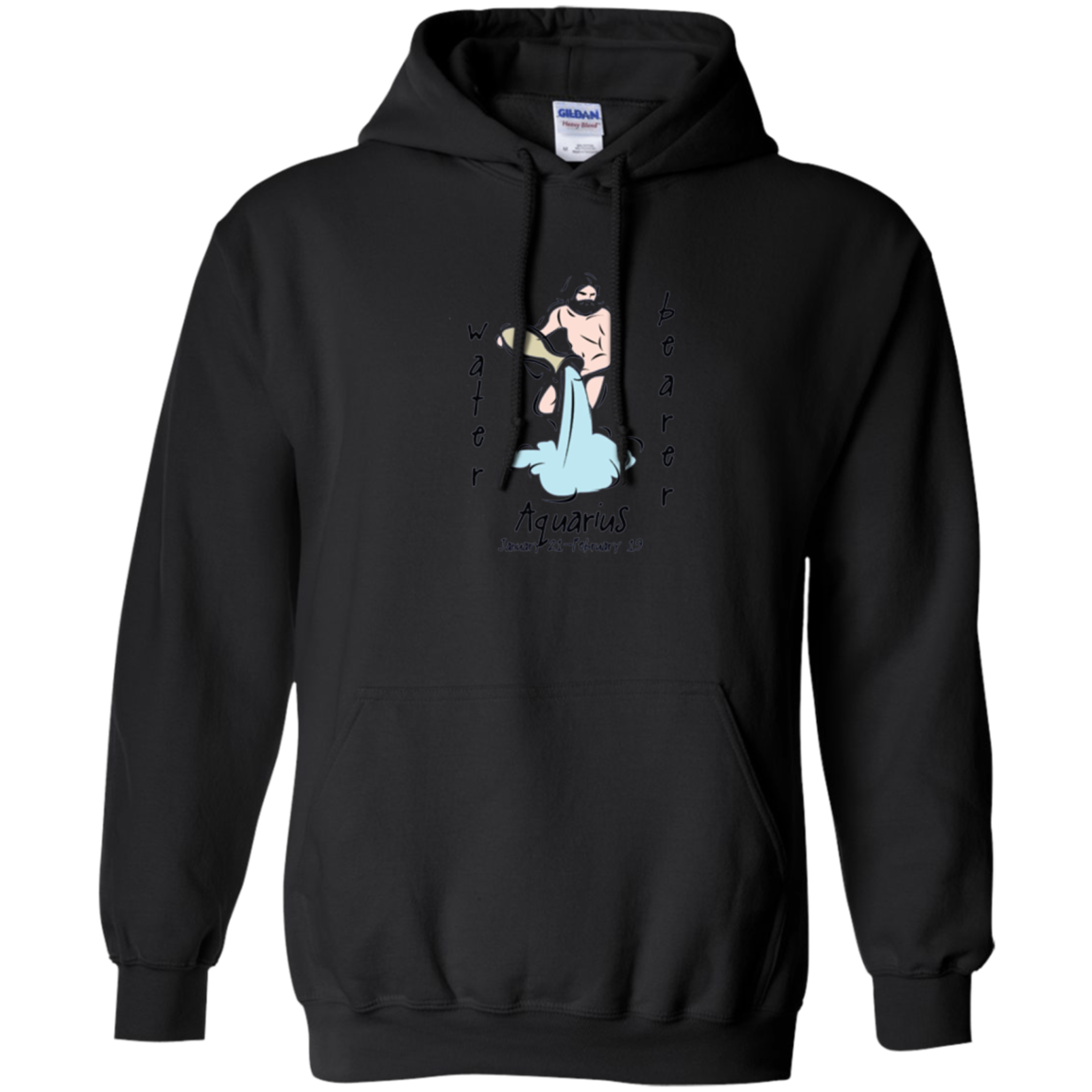 Astrology Aquarius Tshirt For The Water Bearer Sun Sign