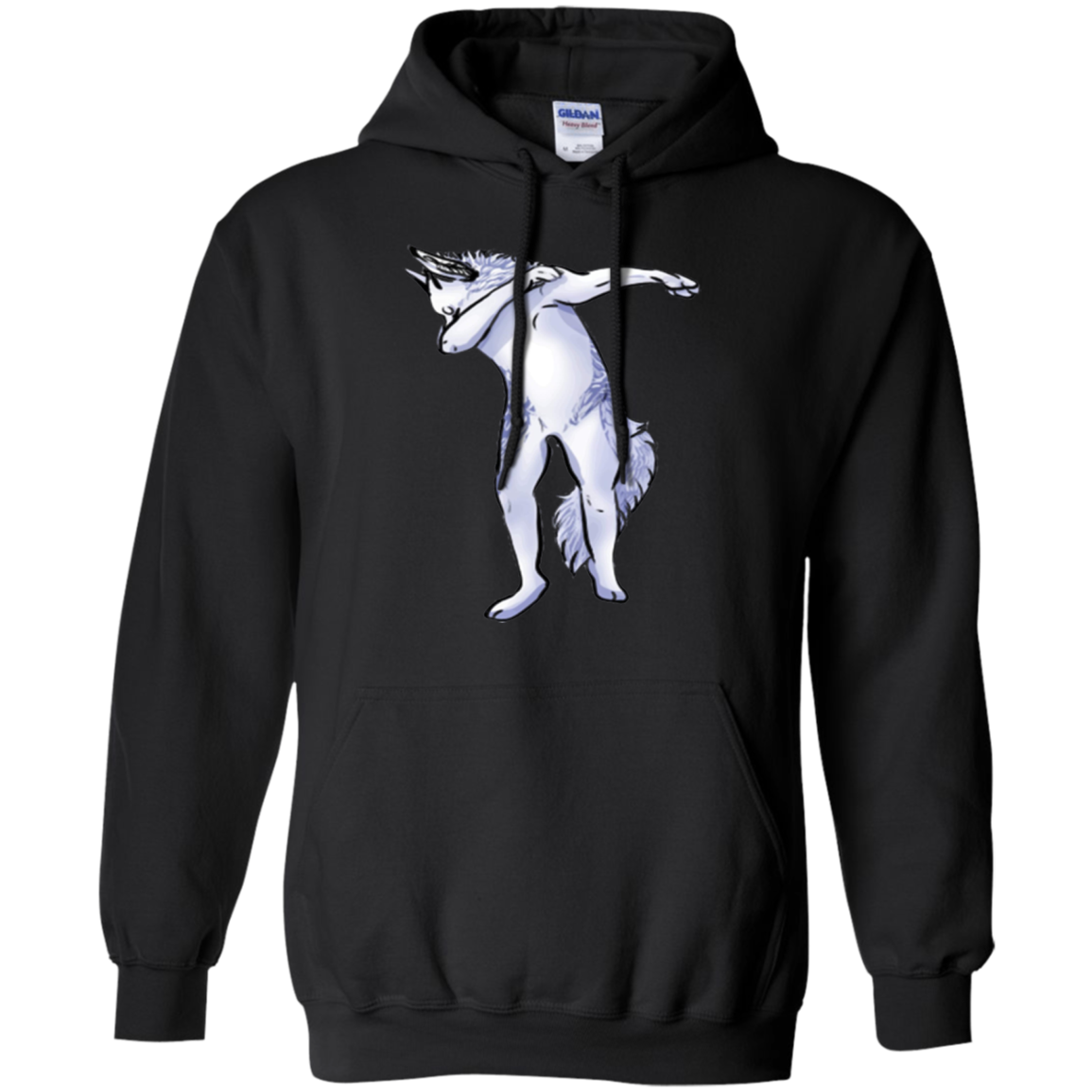 Wolf Cute Dabbing T-Shirt Funny Dab Dance Gift Shirt