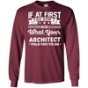 Image of Architect Shirt If You Don't Succeed Funny Architecture Gift