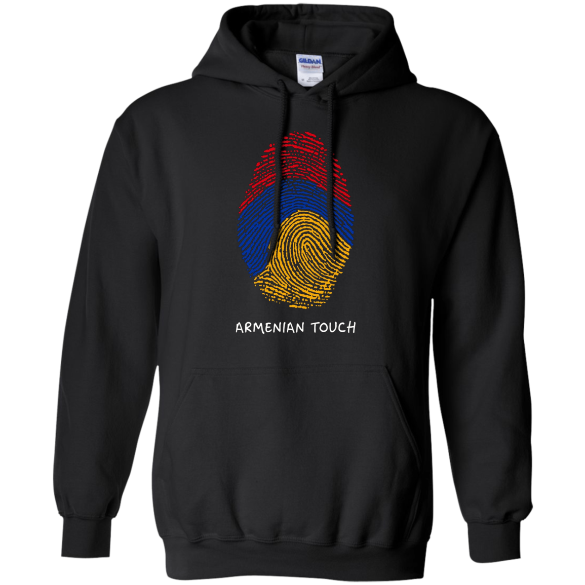 Armenian Flag Fingerprint T-shirt Armenia Flag Shirt