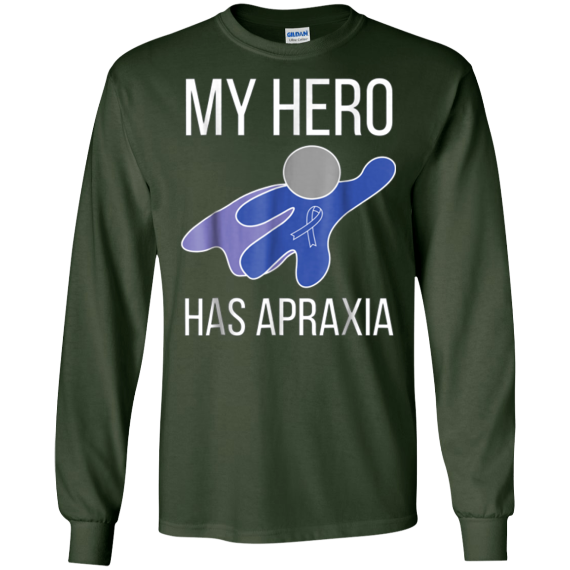Apraxia Awareness Shirt Hero T-Shirt Parents Men Women Kids