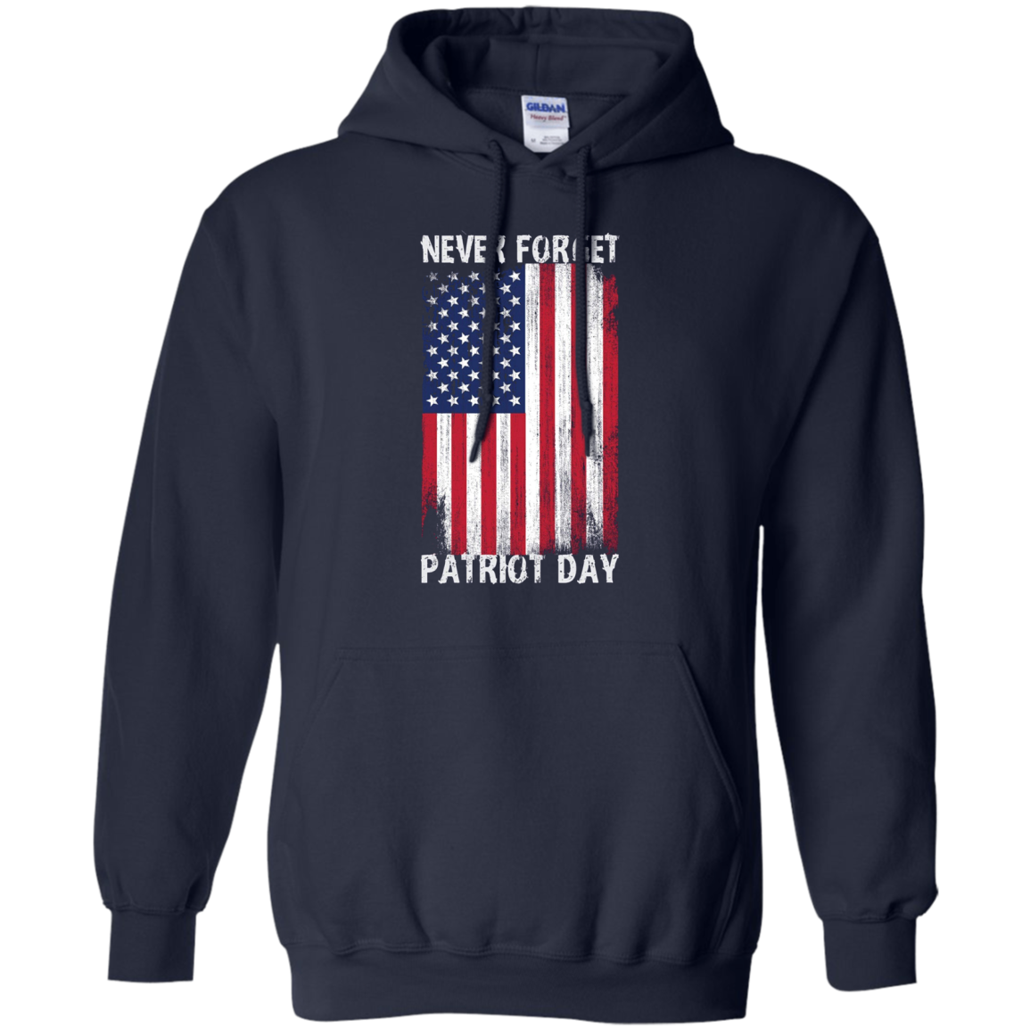 American Flag Never Forget 9/11 T-Shirt - Patriot Day Tee