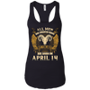 Image of All Men Are Created Equal The Best Are Born April 14th Tee