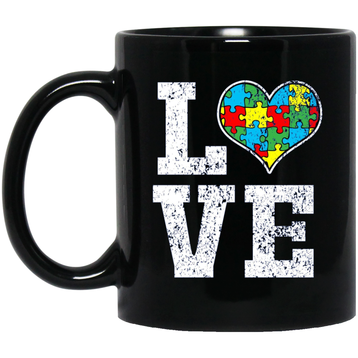 Autism Shirt Love Support Puzzle Heart Autistic Shirt