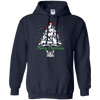 Image of Christmas Tree Merry Christmas Cat Lover Gift T-shirt