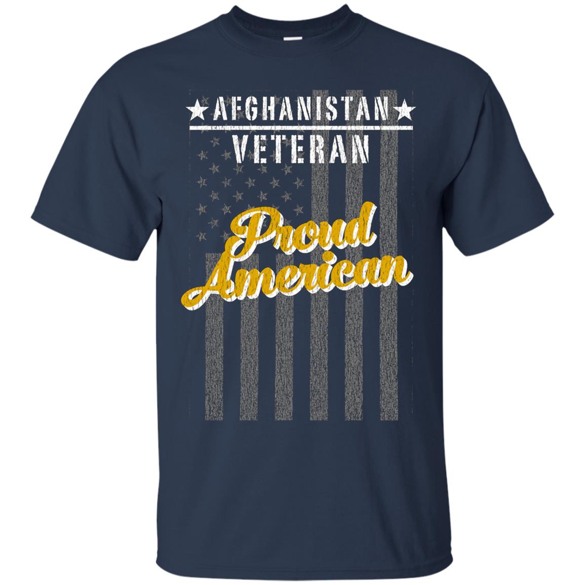 Afghanistan War Veteran Shirt Proud American Soldier