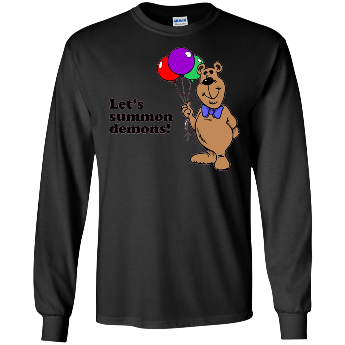 "Let's summon demons!" Funny Satanic T-shirt