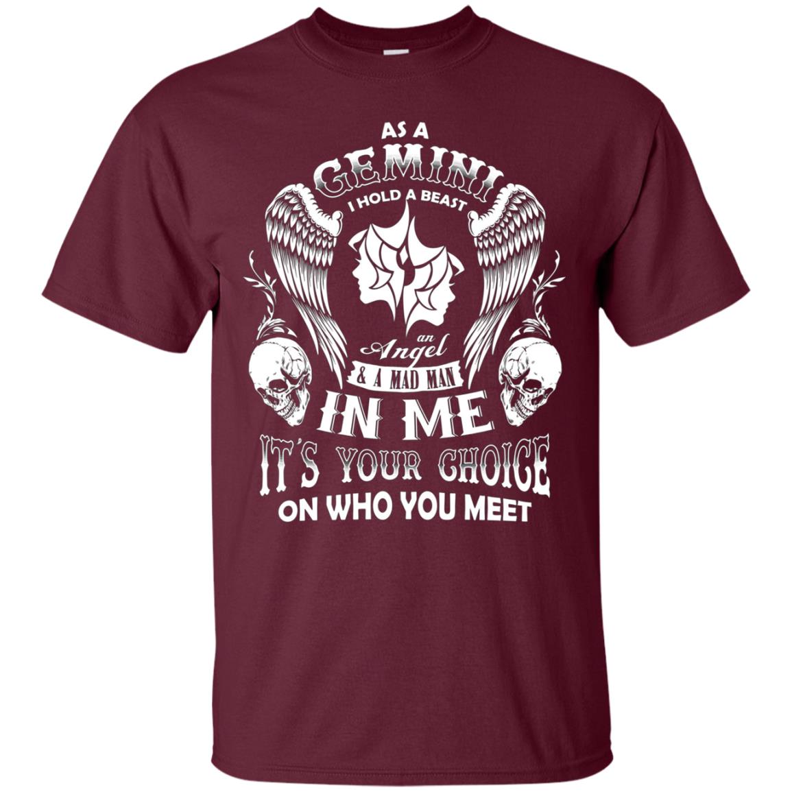 As A Gemini I Hold A Beast And An Angel In Me Shirt