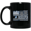 Image of American Beekeeper United States Flag Gift T-Shirt