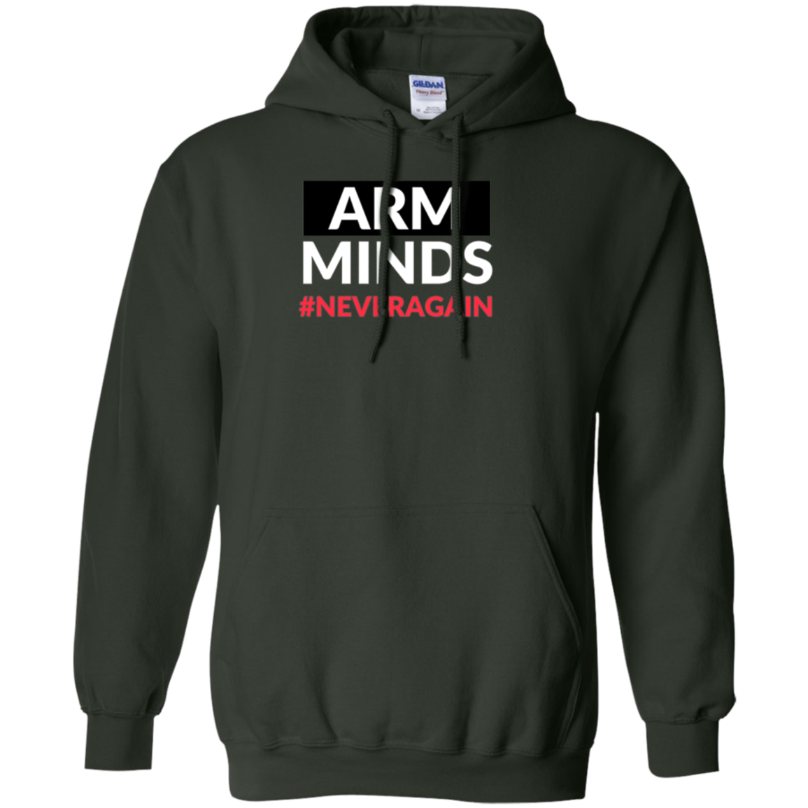 Arm Minds Never Again Gun Control T-Shirt