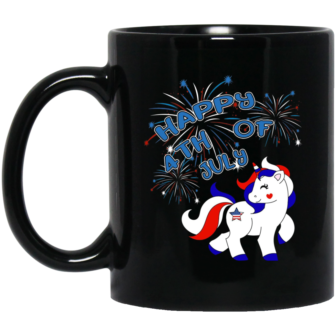 Americorn Patriotic Unicorn Happy Fourth Of July Long Sleeve