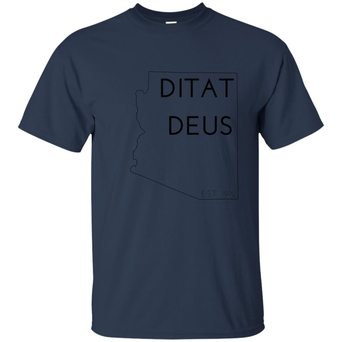 Arizona Motto God Enriches Ditat Deus T-Shirt