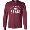 Image of All the World's a Stage Drama Masks Theatre T-Shirt