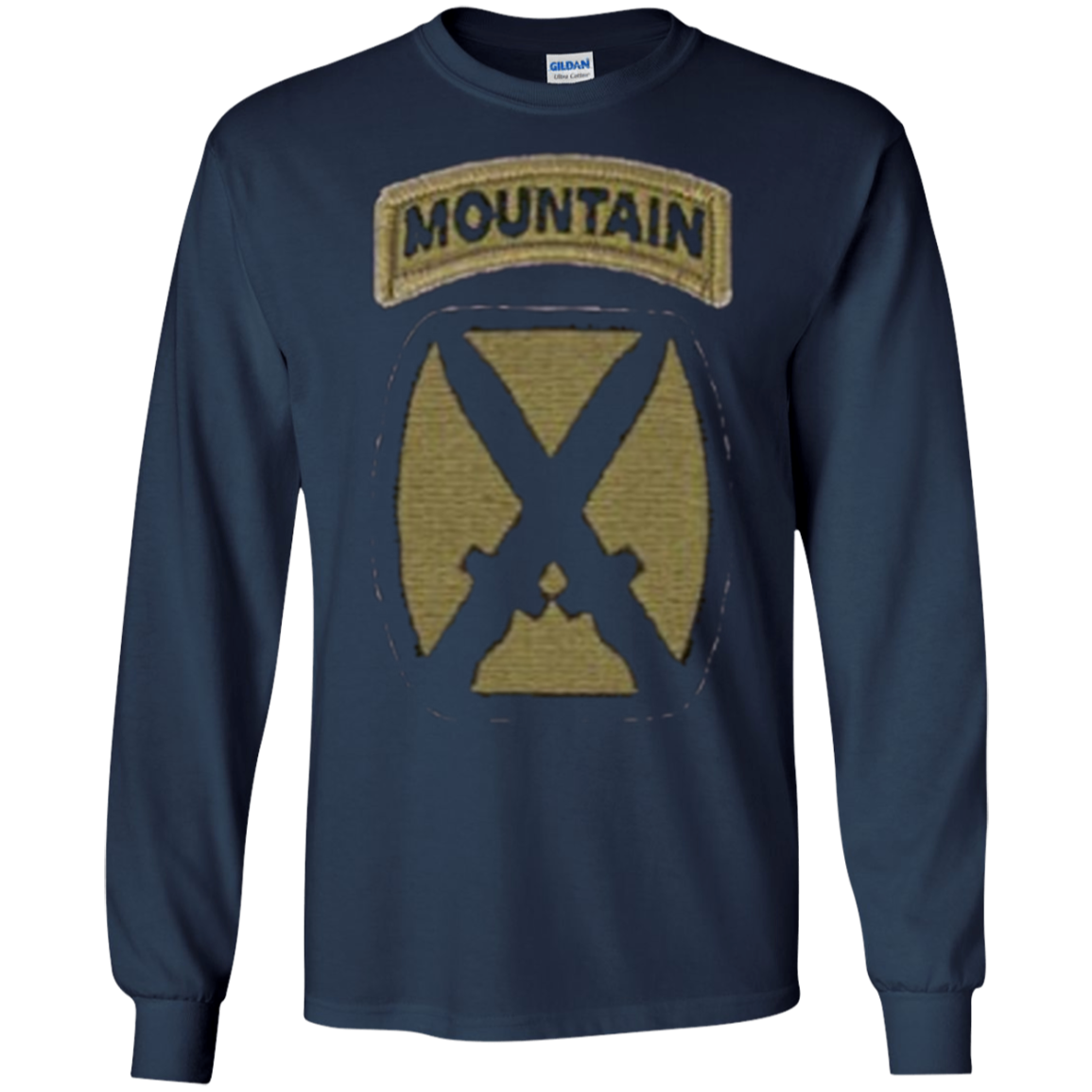 Army 10th Mountain Division Military Veteran Morale Shirt