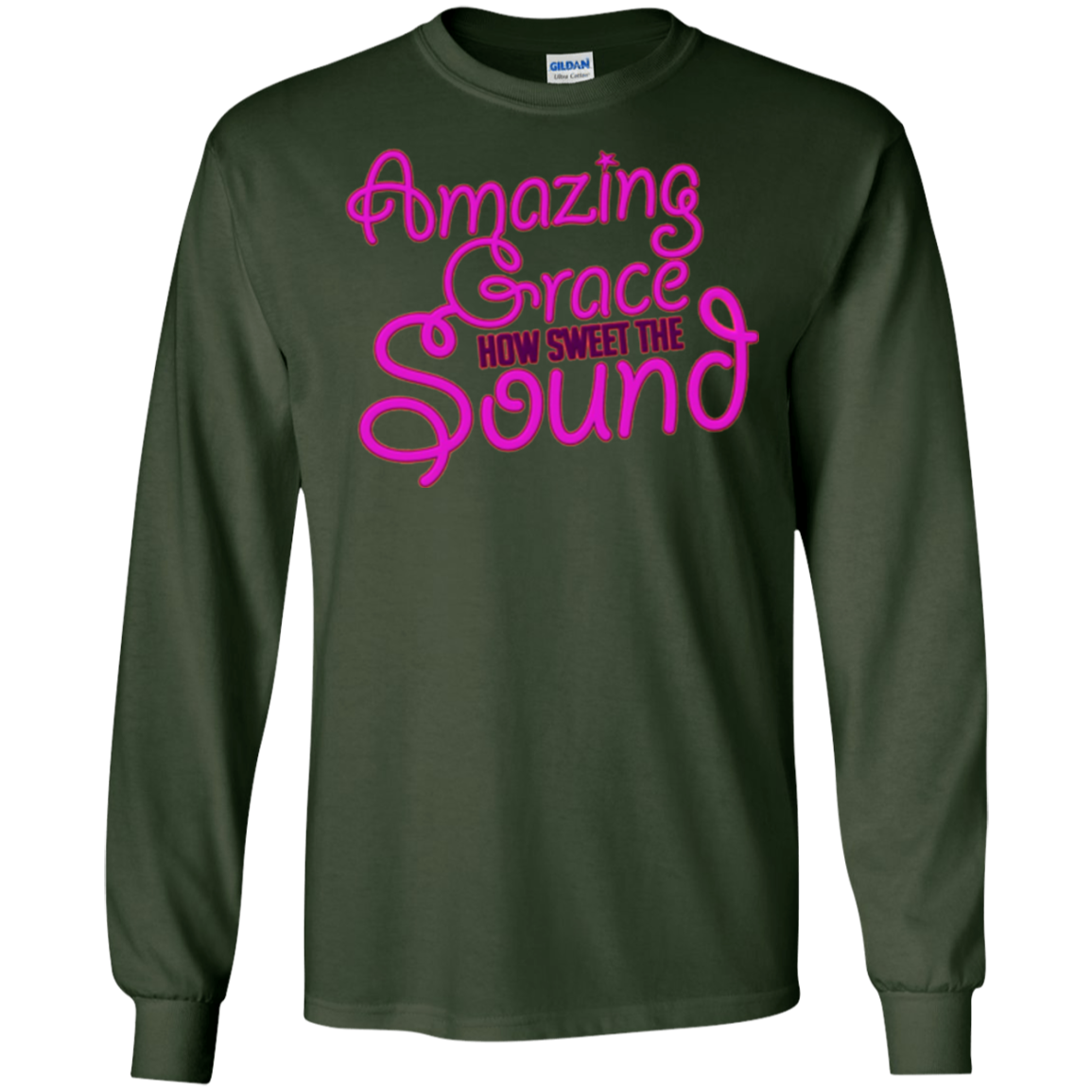 Amazing Grace How Sweet The Sound Christian Faith TShirt