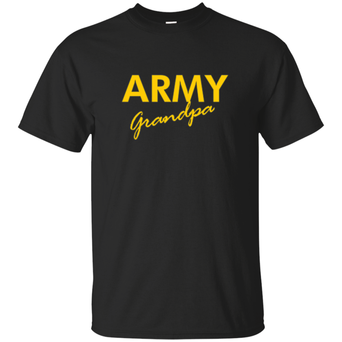 Army Grandpa Shirt Proud Soldier Family Tee