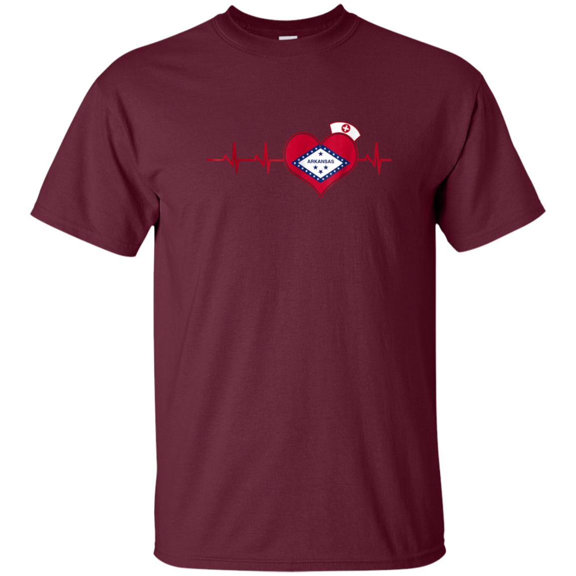 Arkansas Nurse Heartbeat T-shirt National Nurses Week