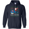 Image of Santa Riding Shark Merry Xmas Gift Tshirt
