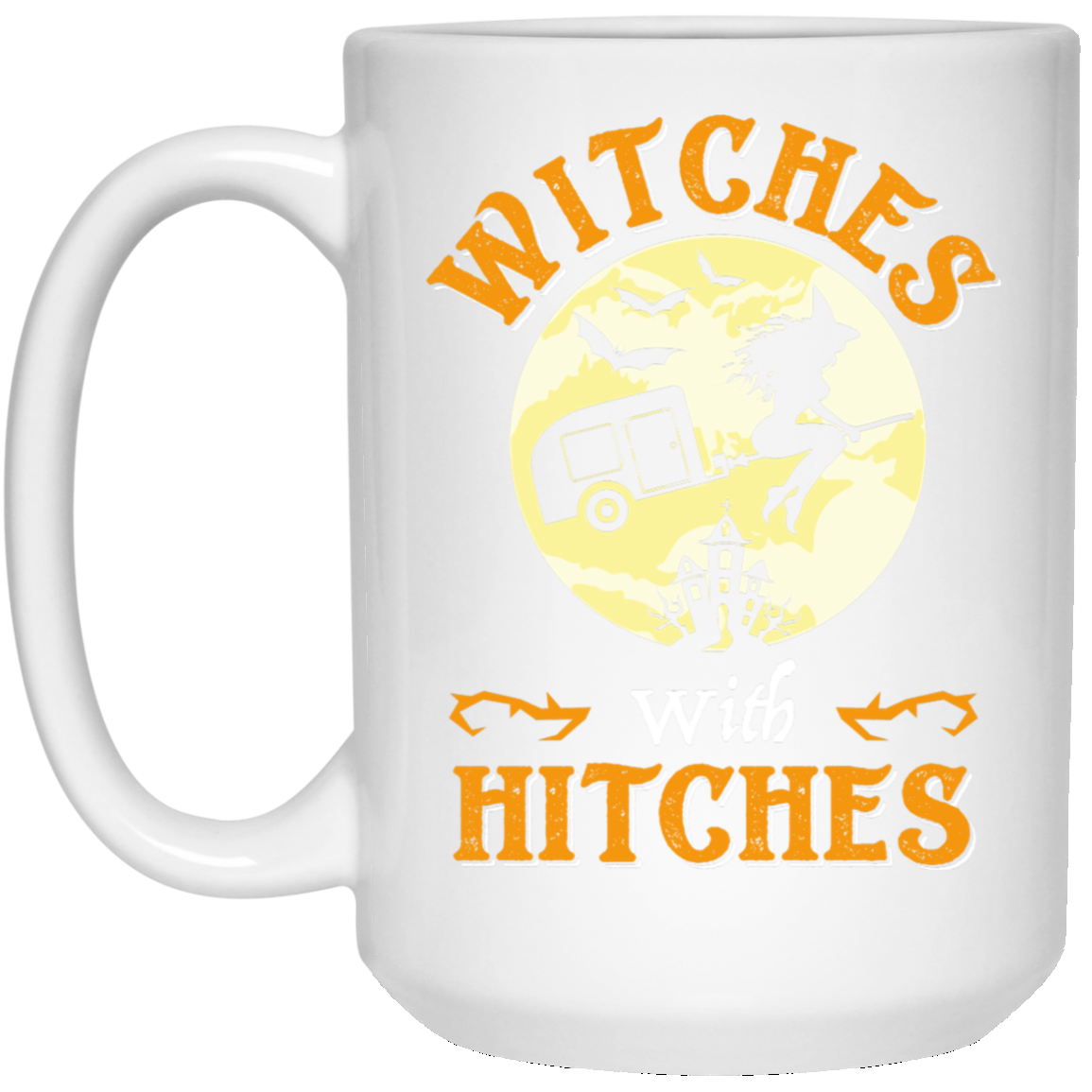 Witches With Hitches Funny Camping Halloween T-Shirt Gift