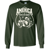 Image of America Runs On Diesel Gear Monster SUV Truck Fans T-Shirt