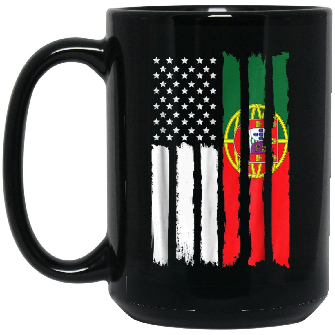 American Portugal Patriotic Flag T-shirt