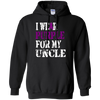 Image of Alzheimer's Awareness T-shirt I Wear Purple For My Uncle