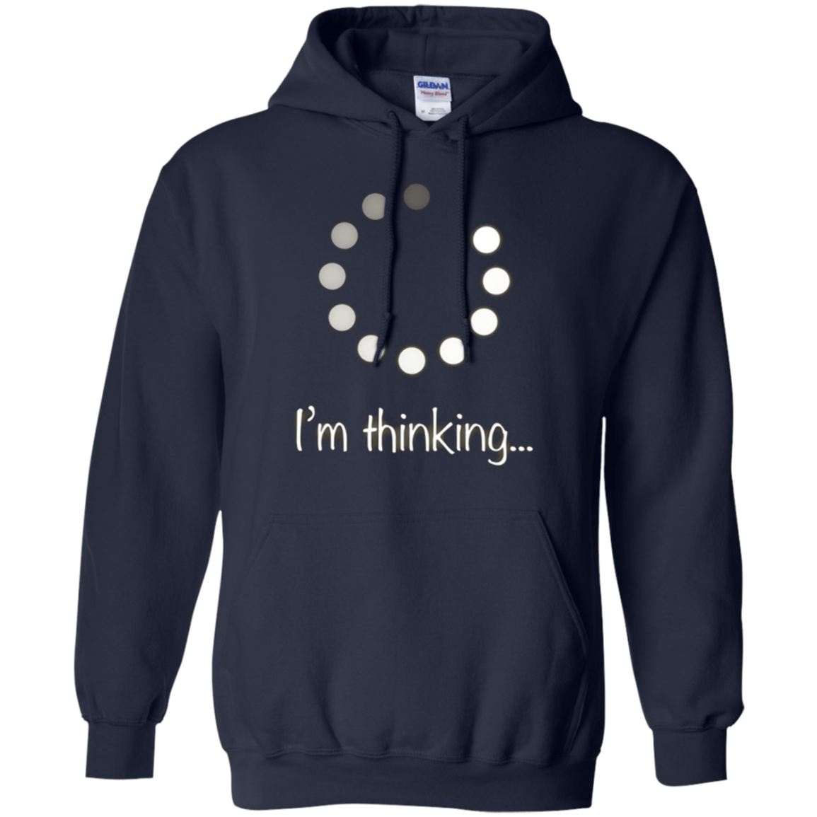 "I'm Thinking" Geek Nerd Computer Programmer Techie T-Shirt