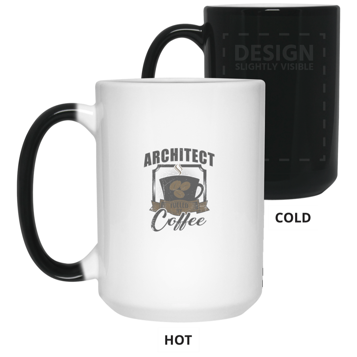 Architect Fueled By Coffee Funny Long Sleeve T-Shirt